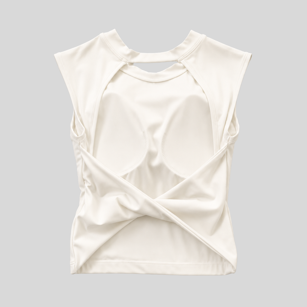 Top gainant dos nu - brassière intégrée